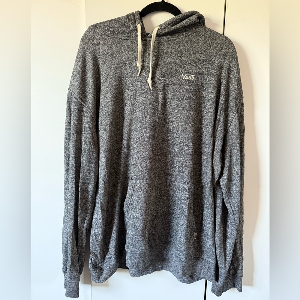 Vans Gray Sweatshirt Hoodie Casual
